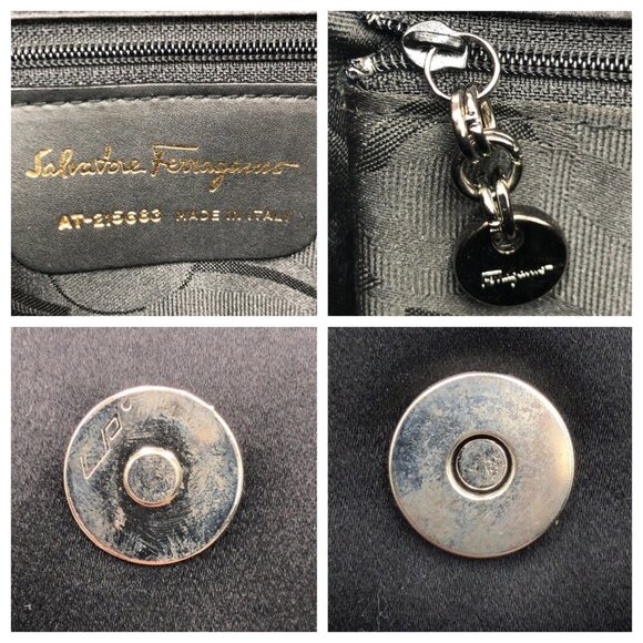 SALVATORE FERRAGAMO Black Mini Bag - Picture 9 of 11